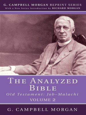 cover image of The Analyzed Bible, Volume 2